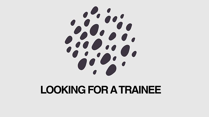We're looking for a trainee to join us