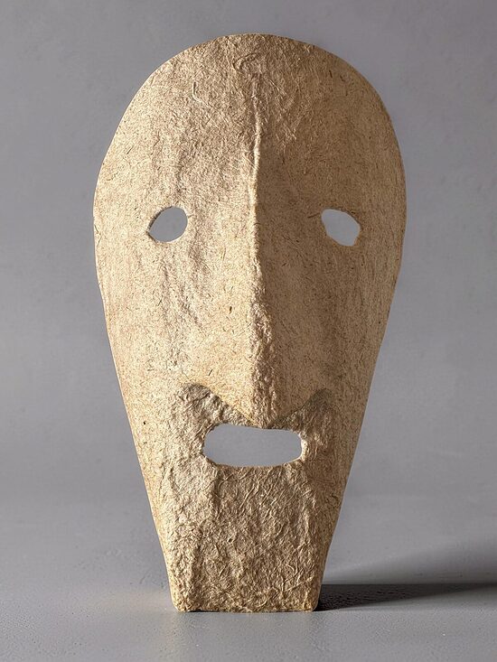 Hemp Paper Mask - Natural